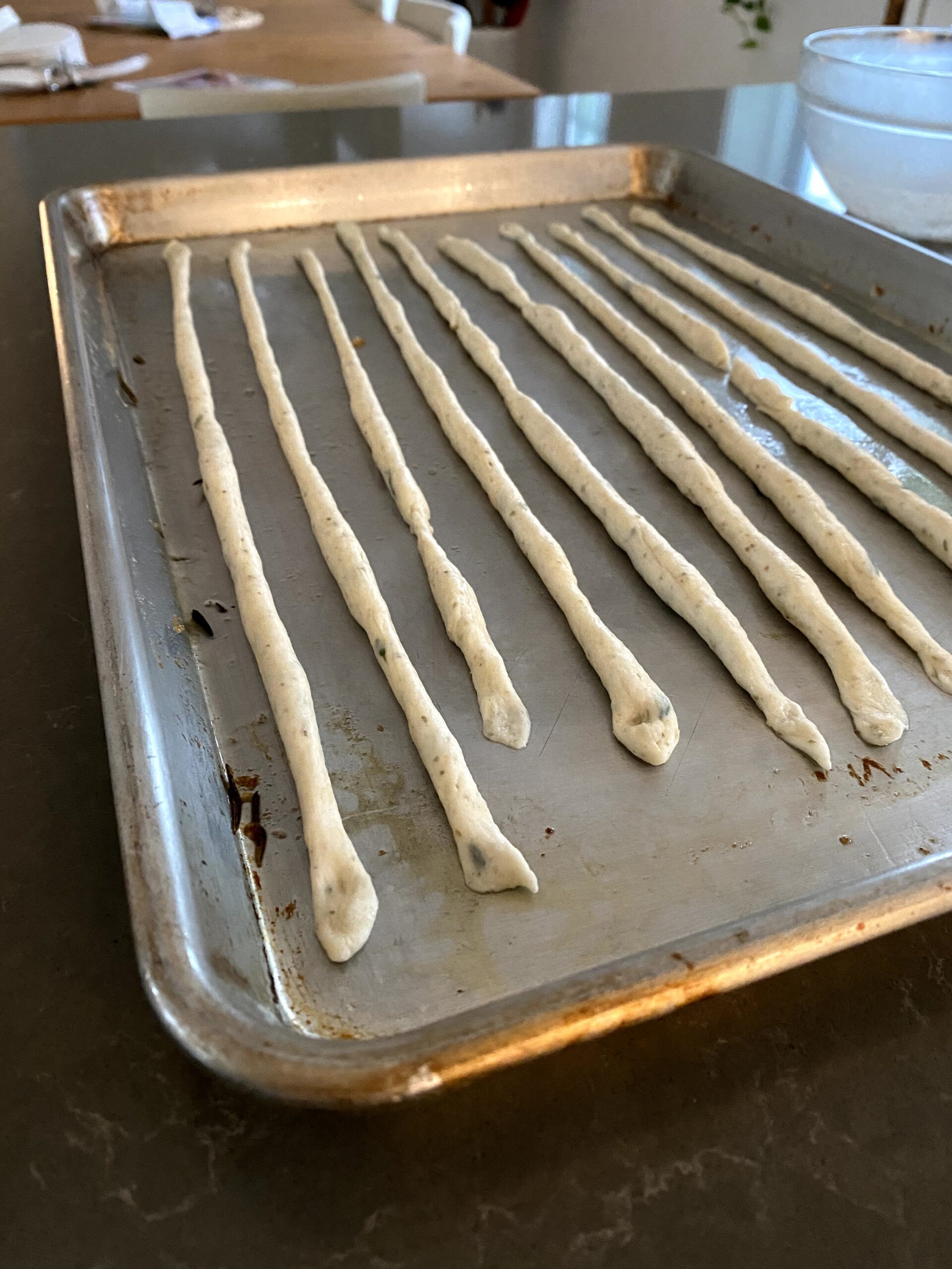 Sourdough discard Grissini The Pantry by the Sea